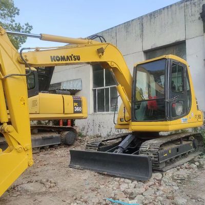 Used Komatsu PC60 Tracked Hydraulic Excavator 6 Ton