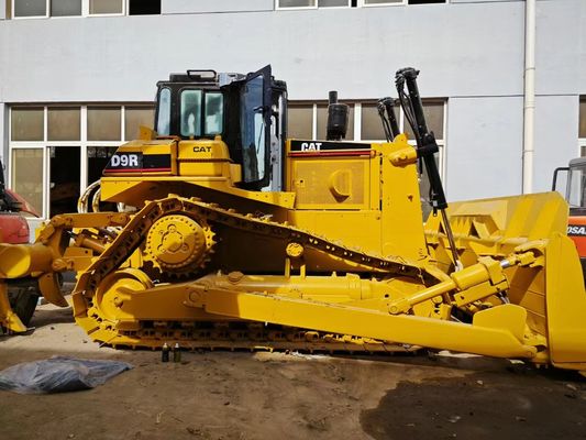  Series Bulldozer CATD9R Soil Plowing Operation Road Construction