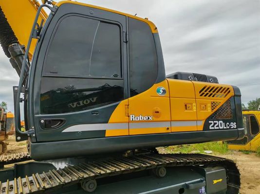 Hydraulic tracked excavator, original Hyundai 220LC-9 excavator Discounted Price
