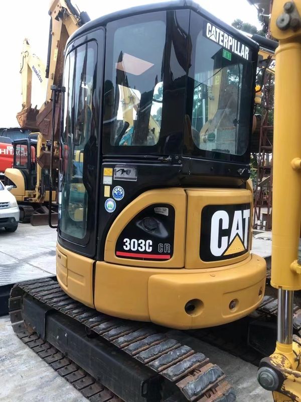 Used Cat Excavator 303C For  Construction machinery second hand excavator