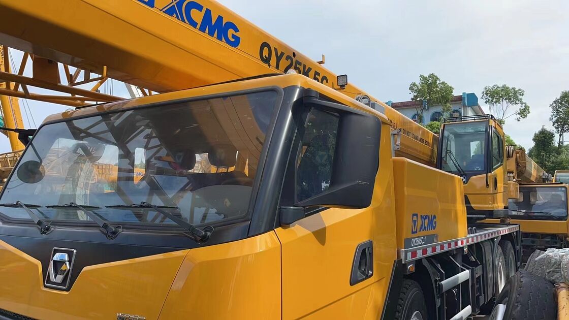 XCMG Official Used 25 Ton Truck Crane QY25K5D-5 Small Hydraulic Crane Mobile Lifting Crane on Sale