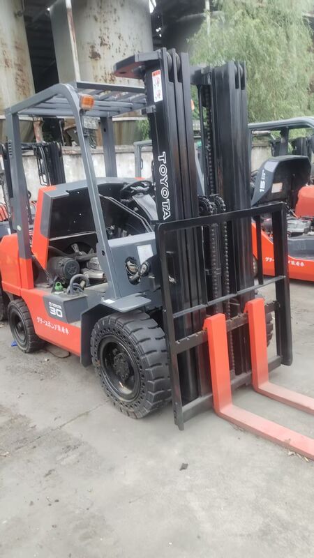 Used for Toyota FD30 Diesel Forklifts 2.5t-30t Range 3 Ton Fd30 Forklifts for Sale Material Handling