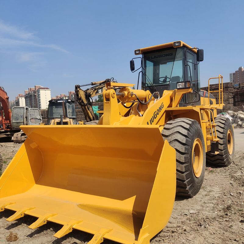 Second-hand Liugong 856 856H CLG856H Front Loader 5 Tons of China's Large Articulated Wheel Loader