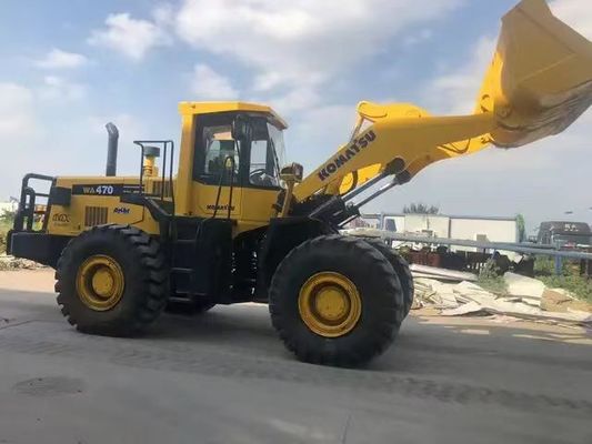 日本から低価格で販売されている高品質の中古のコマツウ WA470-3 ローダー