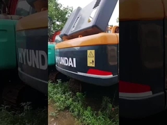 建設中のヒュンダイ掘削機220-9Sの高効率性能