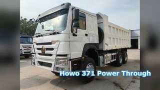 Howo Sinotruk 371 過酷な作業用トラック